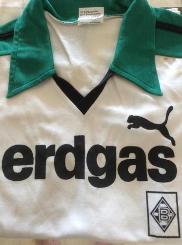 maillot borussia mönchengladbach domicile 1984-1986 rétro