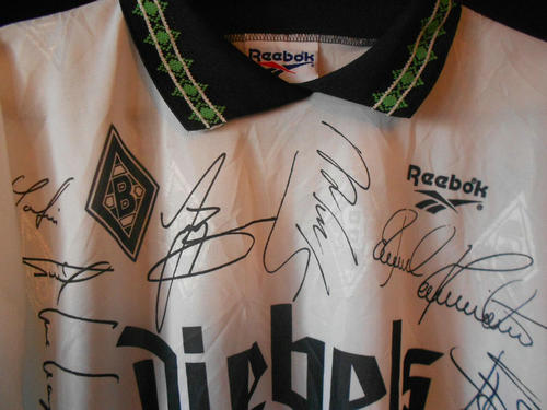 maillot borussia mönchengladbach domicile 1995-1996 rétro maillot borussia mönchengladbach domicile 1995-1996 rétro