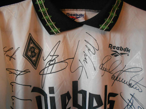 maillot borussia mönchengladbach domicile 1995-1996 rétro