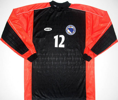 maillot bosnie-herzégovine gardien 2002-2004 pas cher