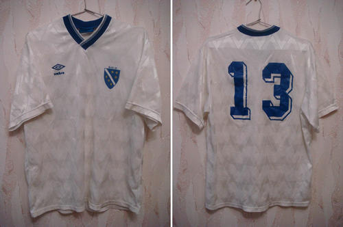 maillot bosnie-herzégovine réplique 1995 rétro