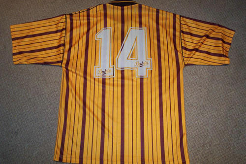 maillot bradford city afc domicile 1990-1991 pas cher