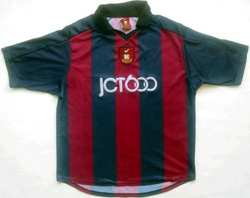 maillot bradford city afc exterieur 2002-2003 rétro
