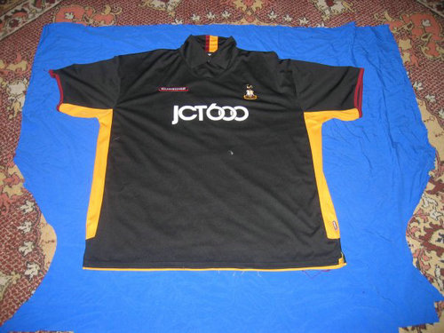 maillot bradford city afc exterieur 2005-2006 rétro