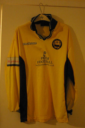 maillot braintree town domicile 2000-2001 rétro