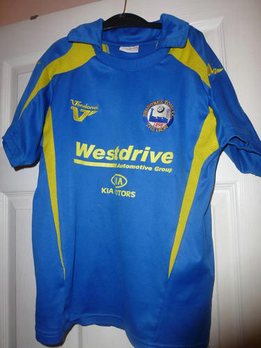 maillot braintree town exterieur 2009-2010 rétro