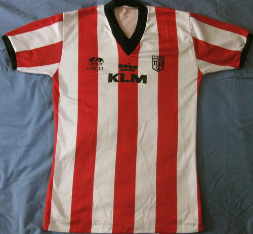 maillot brentford fc domicile 1985-1986 rétro