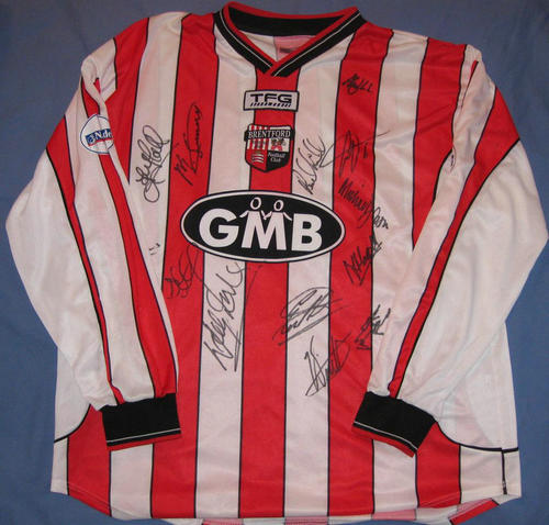 maillot brentford fc domicile 2002-2003 pas cher