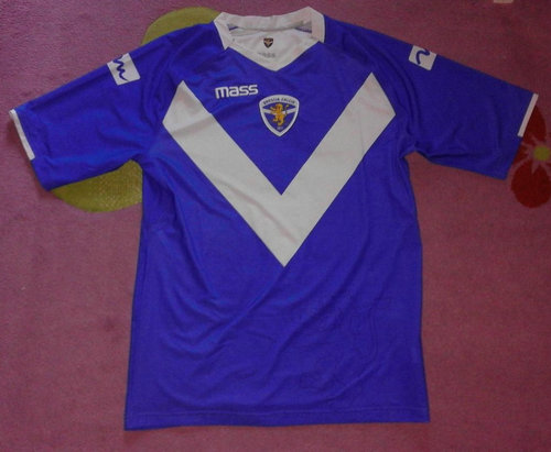 maillot brescia calcio domicile 2009-2010 rétro