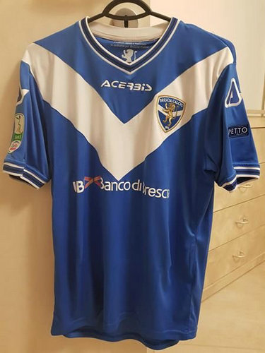 maillot brescia calcio domicile 2016-2017 rétro