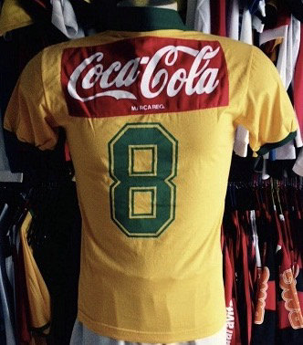 maillot brésil domicile 1987 pas cher