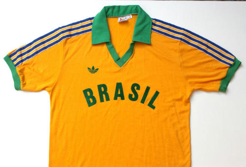 maillot brésil domicile 1988 rétro