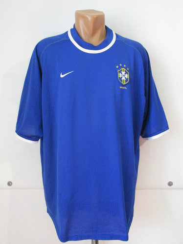 maillot brésil domicile 2000-2002 rétro