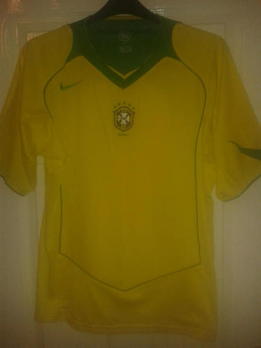 maillot brésil domicile 2004-2006 pas cher