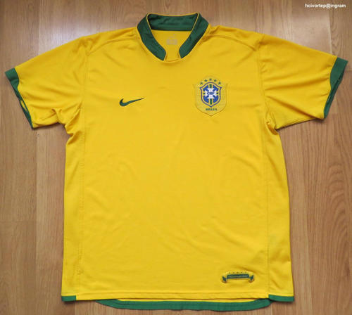 maillot brésil domicile 2006-2008 rétro