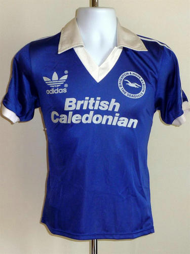 maillot brighton and hove albion domicile 1980-1983 rétro