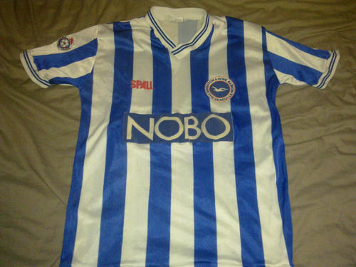 maillot brighton and hove albion domicile 1987-1988 rétro