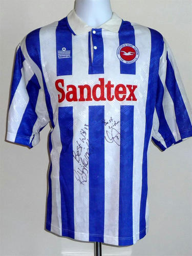 maillot brighton and hove albion domicile 1994-1997 rétro