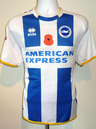 maillot brighton and hove albion domicile 2013-2014 rétro