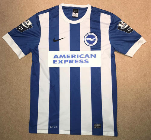 maillot brighton and hove albion domicile 2014-2016 rétro