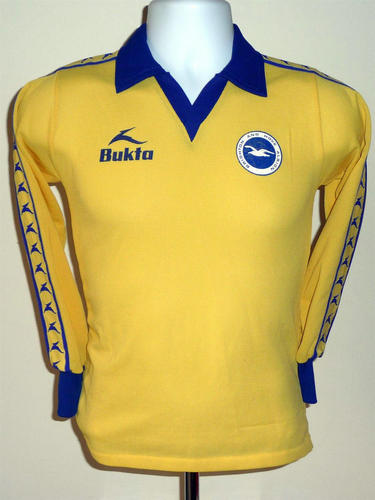 maillot brighton and hove albion exterieur 1978-1980 rétro