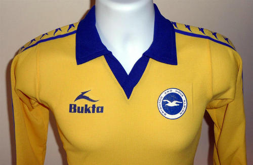 maillot brighton and hove albion exterieur 1978-1980 rétro maillot brighton and hove albion exterieur 1978-1980 rétro