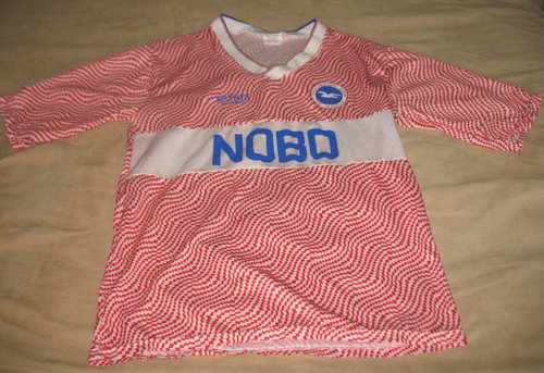 maillot brighton and hove albion exterieur 1989-1991 rétro