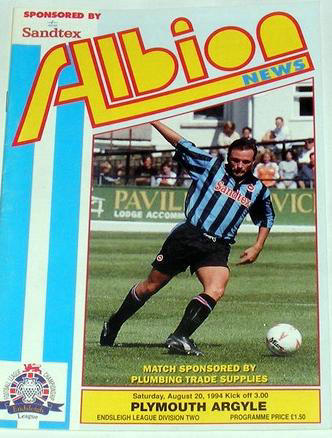 maillot brighton and hove albion third 1994-1995 pas cher