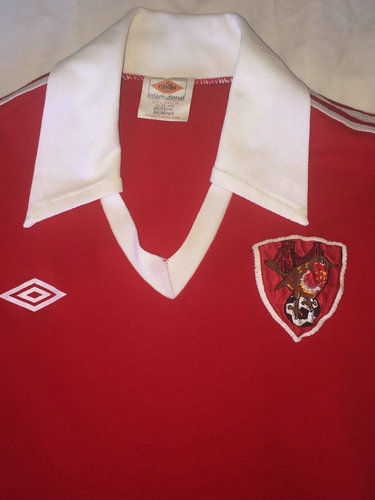 maillot bristol city fc domicile 1976-1981 rétro