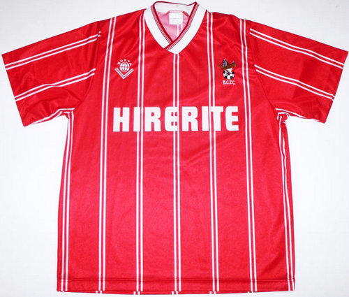 maillot bristol city fc domicile 1988-1990 pas cher