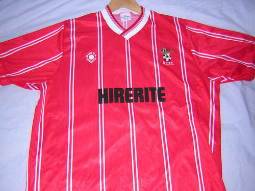 maillot bristol city fc domicile 1988-1990 rétro