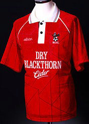 maillot bristol city fc domicile 1993-1994 rétro