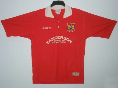 maillot bristol city fc domicile 1998-1999 pas cher