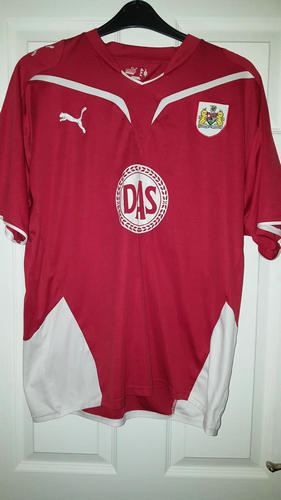 maillot bristol city fc domicile 2009-2010 pas cher