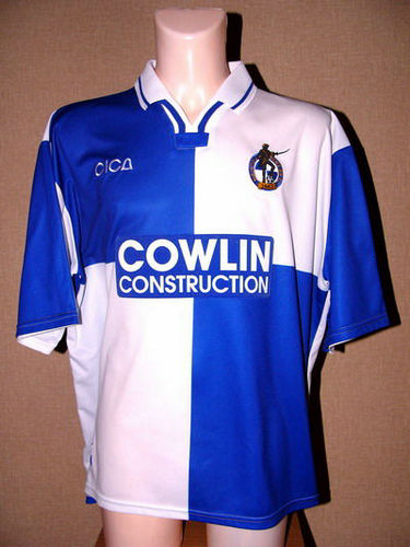 maillot bristol rovers domicile 1998-1999 pas cher