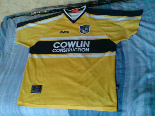 maillot bristol rovers exterieur 1999-2000 rétro