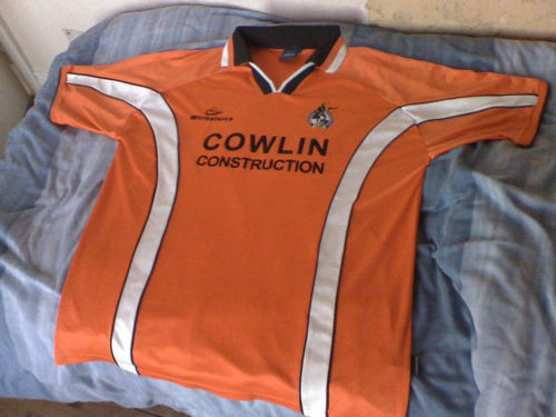 maillot bristol rovers exterieur 2002-2003 rétro