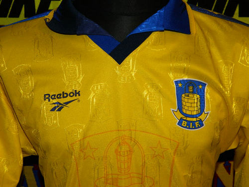 maillot brøndby if particulier 1997-1998 pas cher