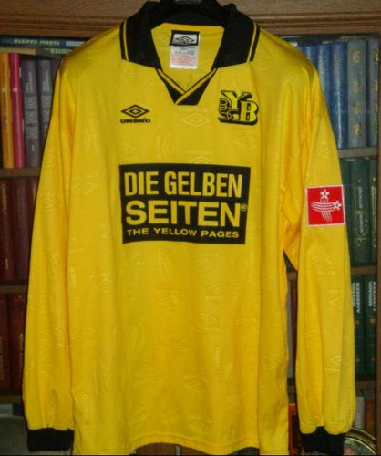 maillot bsc yb domicile 2000-2001 rétro