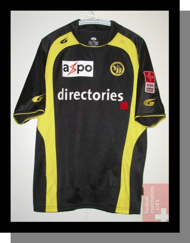 maillot bsc yb exterieur 2005-2006 rétro