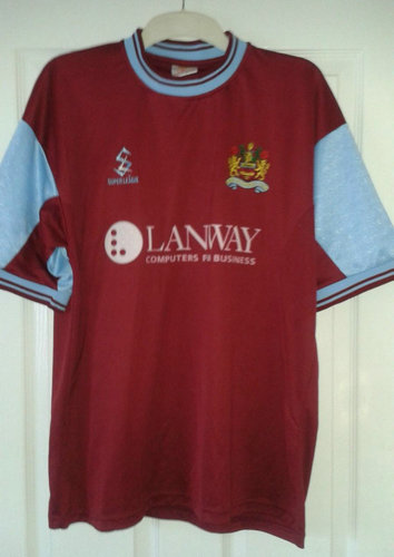 maillot burnley fc domicile 2001-2002 pas cher