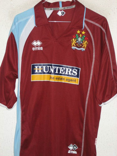 maillot burnley fc domicile 2006-2007 rétro