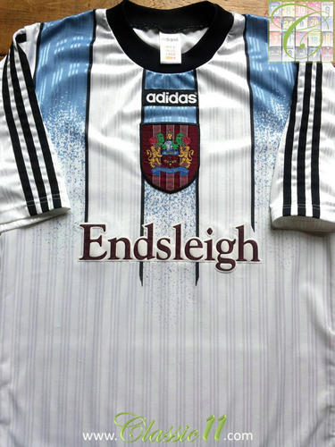 maillot burnley fc exterieur 1997-1998 rétro