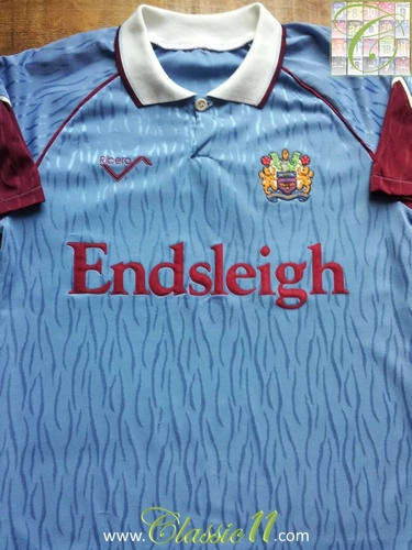 maillot burnley fc third 1991-1992 pas cher