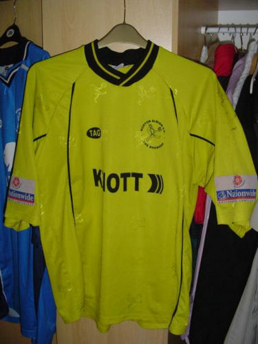 maillot burton albion domicile 2002-2004 pas cher