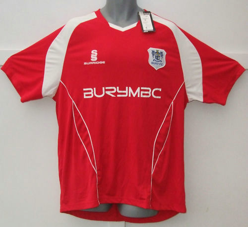 maillot bury fc particulier 2008-2009 rétro