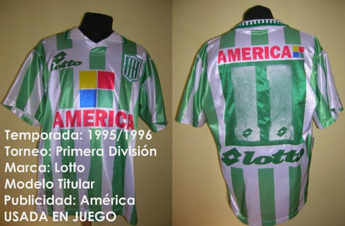 maillot ca banfield domicile 1995-1996 pas cher