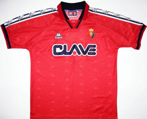 maillot ca osasuna domicile 1995-1996 rétro