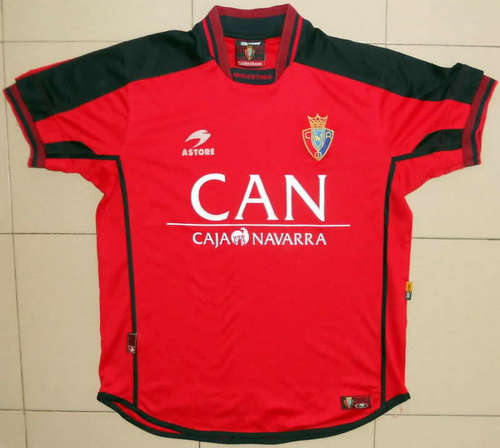 maillot ca osasuna domicile 2000-2002 rétro