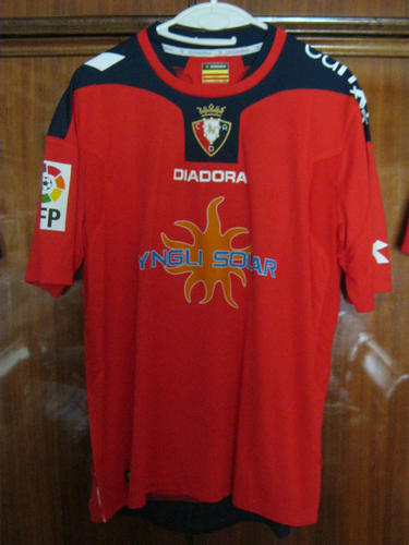 maillot ca osasuna domicile 2009-2010 rétro